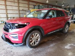 Salvage cars for sale from Copart Columbia Station, OH: 2021 Ford Explorer Limited