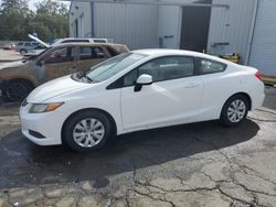 Honda salvage cars for sale: 2012 Honda Civic LX