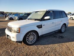 Land Rover salvage cars for sale: 2012 Land Rover Range Rover Sport HSE