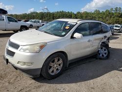 Chevrolet salvage cars for sale: 2012 Chevrolet Traverse LT