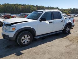 Ford Explorer salvage cars for sale: 2007 Ford Explorer Sport Trac XLT