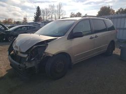 Salvage cars for sale from Copart Bowmanville, ON: 2006 Toyota Sienna CE