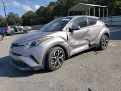 Toyota c-hr salvage cars for sale: 2018 Toyota C-HR XLE