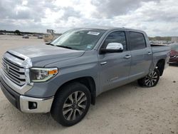 Toyota Tundra salvage cars for sale: 2020 Toyota Tundra Crewmax Limited