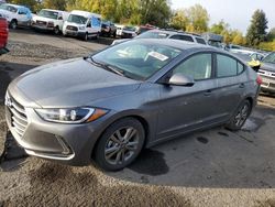 Hyundai Elantra salvage cars for sale: 2018 Hyundai Elantra SEL