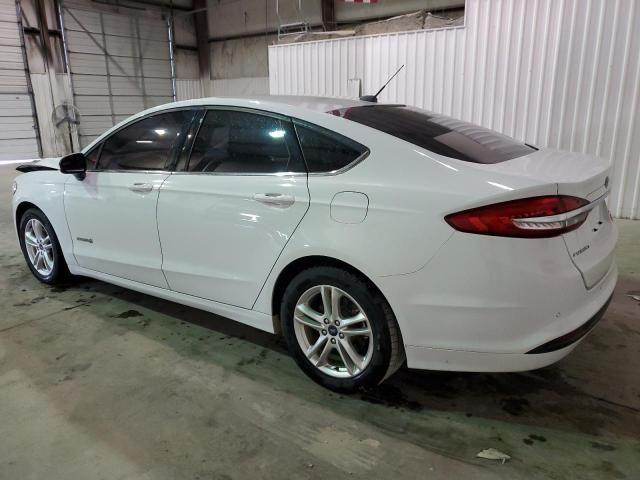 2018 Ford Fusion SE Hybrid