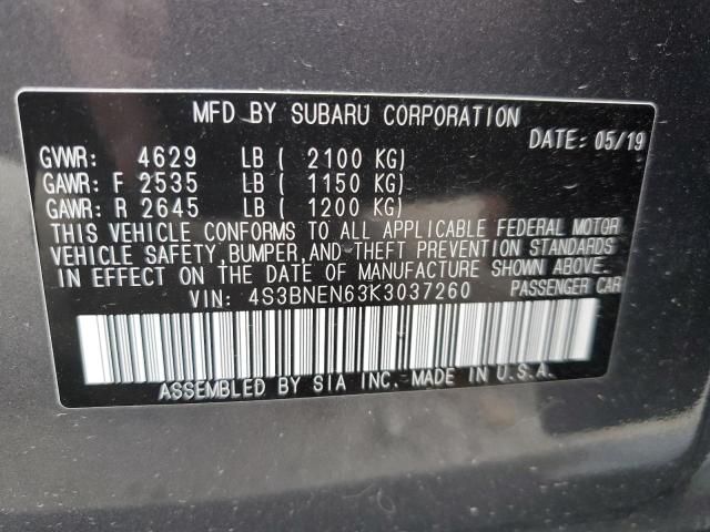 2019 Subaru Legacy 3.6R Limited