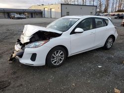 Mazda salvage cars for sale: 2012 Mazda 3 I