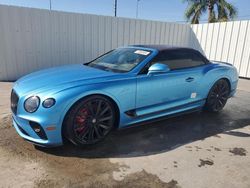 Bentley Continental salvage cars for sale: 2023 Bentley Continental GT Speed