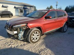 Salvage cars for sale from Copart Midway, FL: 2015 Jeep Cherokee Latitude