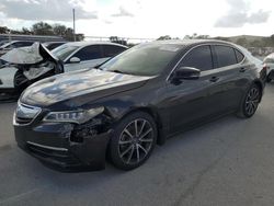 Acura tlx salvage cars for sale: 2015 Acura TLX Tech