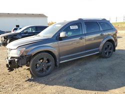 Dodge Journey salvage cars for sale: 2018 Dodge Journey Crossroad