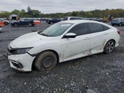 Honda salvage cars for sale: 2020 Honda Civic LX