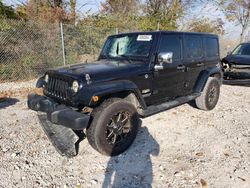 Jeep Wrangler salvage cars for sale: 2014 Jeep Wrangler Unlimited Sahara