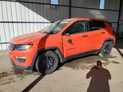 Jeep Compass salvage cars for sale: 2021 Jeep Compass Sport