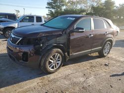 KIA Sorento salvage cars for sale: 2015 KIA Sorento LX