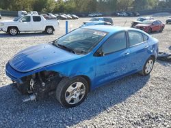 Dodge Dart salvage cars for sale: 2016 Dodge Dart SE