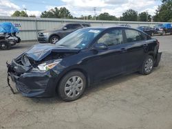 KIA rio salvage cars for sale: 2022 KIA Rio LX