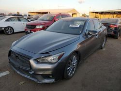 Infiniti q50 salvage cars for sale: 2018 Infiniti Q50 Luxe