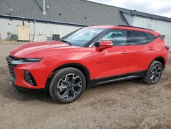 Chevrolet Blazer salvage cars for sale: 2022 Chevrolet Blazer RS