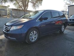 Honda Odyssey exl salvage cars for sale: 2014 Honda Odyssey EXL