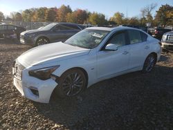 Infiniti q50 salvage cars for sale: 2018 Infiniti Q50 Luxe