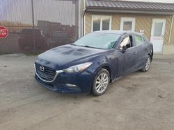 Mazda 3 salvage cars for sale: 2018 Mazda 3 SE