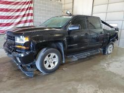 Chevrolet Silverado k1500 lt salvage cars for sale: 2017 Chevrolet Silverado K1500 LT