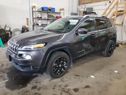 Jeep salvage cars for sale: 2017 Jeep Cherokee Latitude