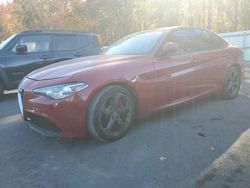 Salvage cars for sale from Copart Glassboro, NJ: 2018 Alfa Romeo Giulia Q4