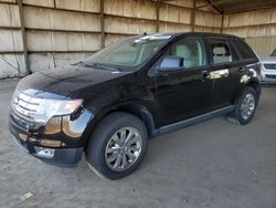 Ford Edge salvage cars for sale: 2007 Ford Edge SEL Plus