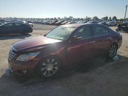 Hyundai Genesis salvage cars for sale: 2009 Hyundai Genesis 3.8L