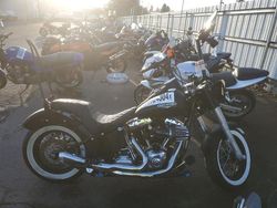 Harley-Davidson salvage cars for sale: 2017 Harley-Davidson FLS Softail Slim