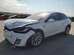 Tesla Model x salvage cars for sale: 2017 Tesla Model X