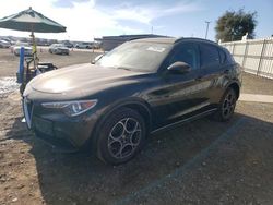 Alfa Romeo salvage cars for sale: 2018 Alfa Romeo Stelvio Sport