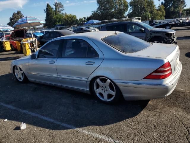 2000 Mercedes-Benz S 500