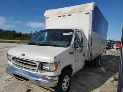 Ford salvage cars for sale: 1999 Ford Econoline E350 Super Duty Commercial Cutaway Van