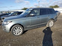 Land Rover salvage cars for sale: 2016 Land Rover Range Rover HSE