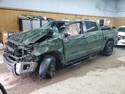 Toyota Tundra salvage cars for sale: 2021 Toyota Tundra Crewmax SR5