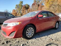 Toyota Camry salvage cars for sale: 2014 Toyota Camry L