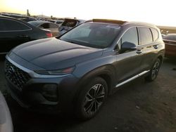 Hyundai Santa fe salvage cars for sale: 2019 Hyundai Santa FE Limited