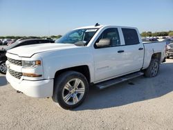 Chevrolet Silverado c1500 Custom salvage cars for sale: 2018 Chevrolet Silverado C1500 Custom