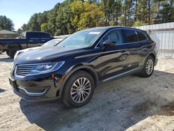 Lincoln salvage cars for sale: 2016 Lincoln MKX Select