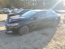 Ford Fusion salvage cars for sale: 2018 Ford Fusion TITANIUM/PLATINUM HEV