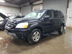 Honda Pilot salvage cars for sale: 2005 Honda Pilot EXL