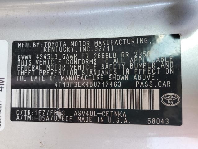 2011 Toyota Camry Base