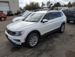 Volkswagen salvage cars for sale: 2019 Volkswagen Tiguan SE