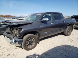 Toyota Tundra salvage cars for sale: 2019 Toyota Tundra Crewmax Limited