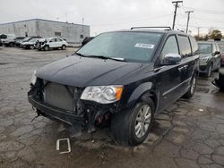 Chrysler Town & Country Limited pl salvage cars for sale: 2016 Chrysler Town & Country Limited Platinum