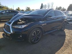 Infiniti qx55 Luxe Vehiculos salvage en venta: 2023 Infiniti QX55 Luxe